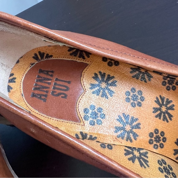 Anna Sui Loafers Killtie Heels 6 - Picture 10 of 12